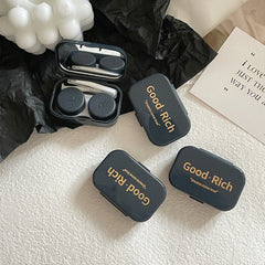 Elegant white lens holder with modern design