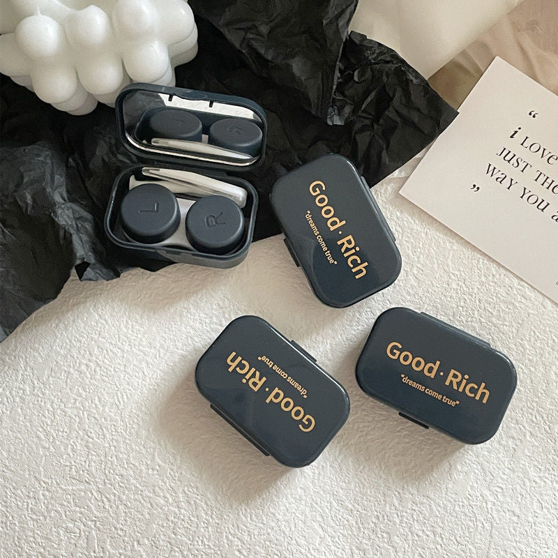 Elegant white lens holder with modern design