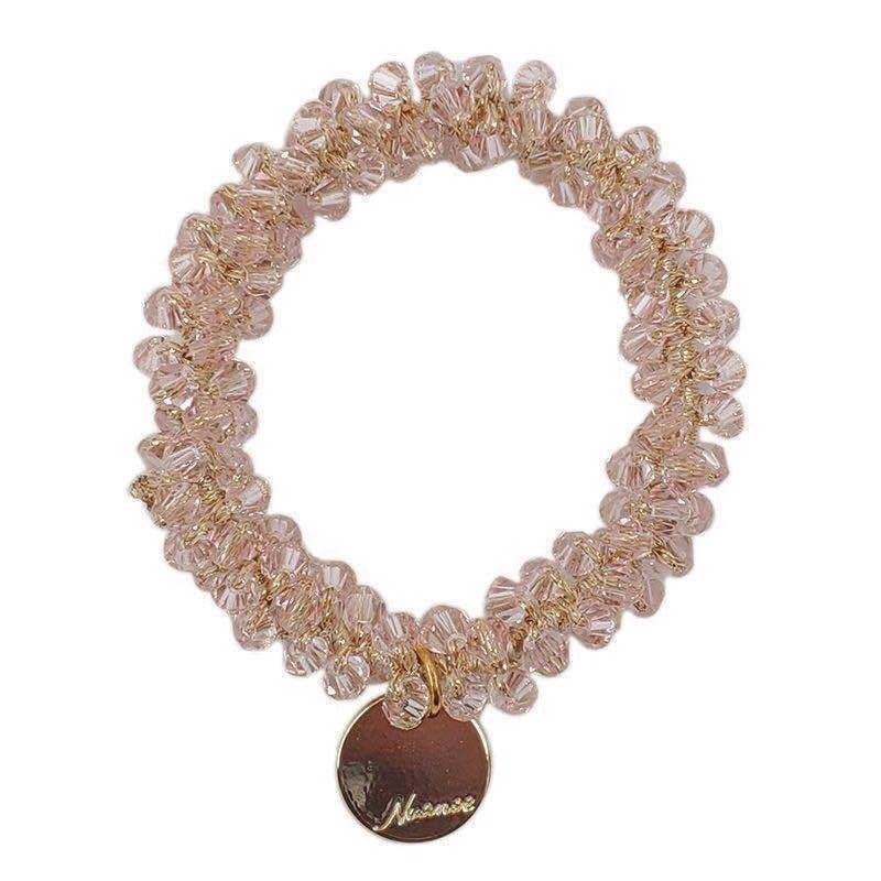 Chic Korean Pearl Hair Tie Bracelet Image 5