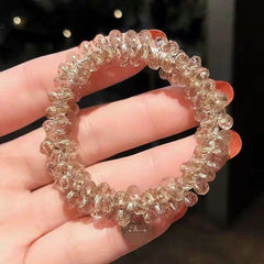 Chic Korean Pearl Hair Tie Bracelet Image 6