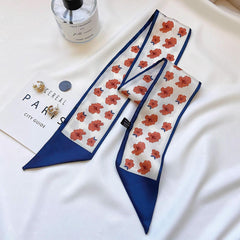 Close-up of Polyester Hair Scarf design