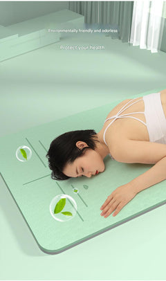 Non-slip surface of the TPE yoga mat