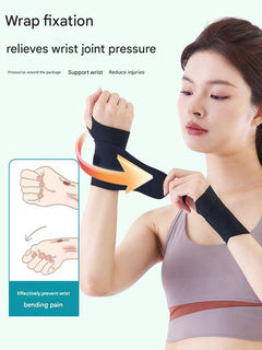 Durable and supportive wrist brace in action