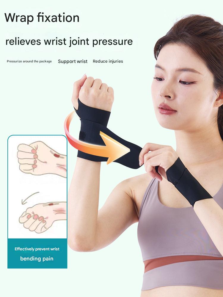 Durable and supportive wrist brace in action