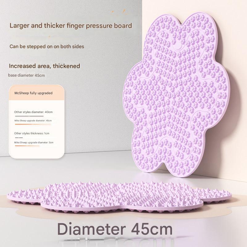 Image of acupressure mat in grey colour