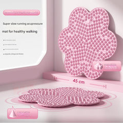 Durable silicone acupressure mat for gym use