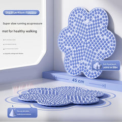 Portable dual-sided acupressure mat for outdoor