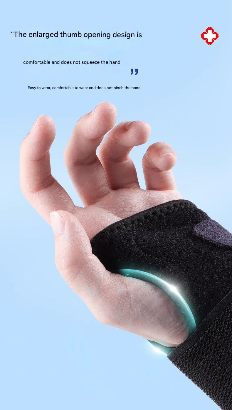 Adjustable wrist brace for joint stability image 2