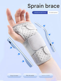 Adjustable wrist brace for joint stability image 2