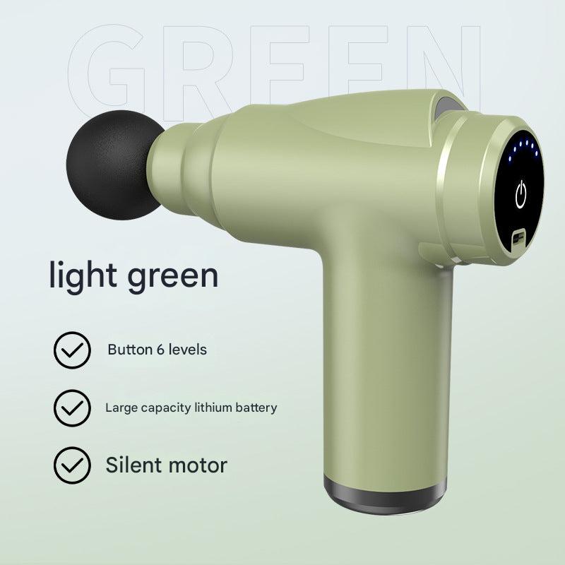 LCD screen display of the massage gun