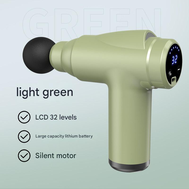 Portable Electric Massage Gun in Dark Night Black