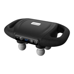 Massage gun with adjustable intensity settings
