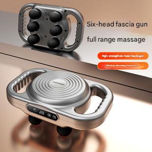 Detailed image of massage gun features