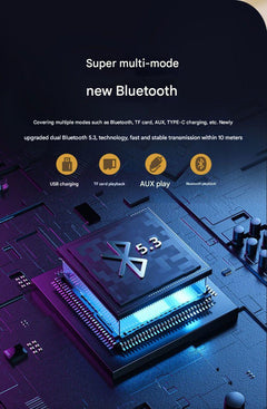 K52 Bluetooth Karaoke Speaker with microphone