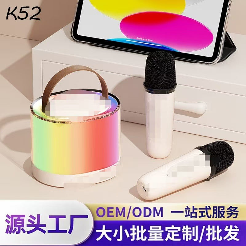 K52 Bluetooth Karaoke Speaker side view