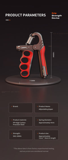 Close-up view of Electronic Grip Strengthener