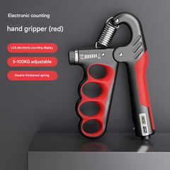 Electronic Grip Strengthener in use during workout