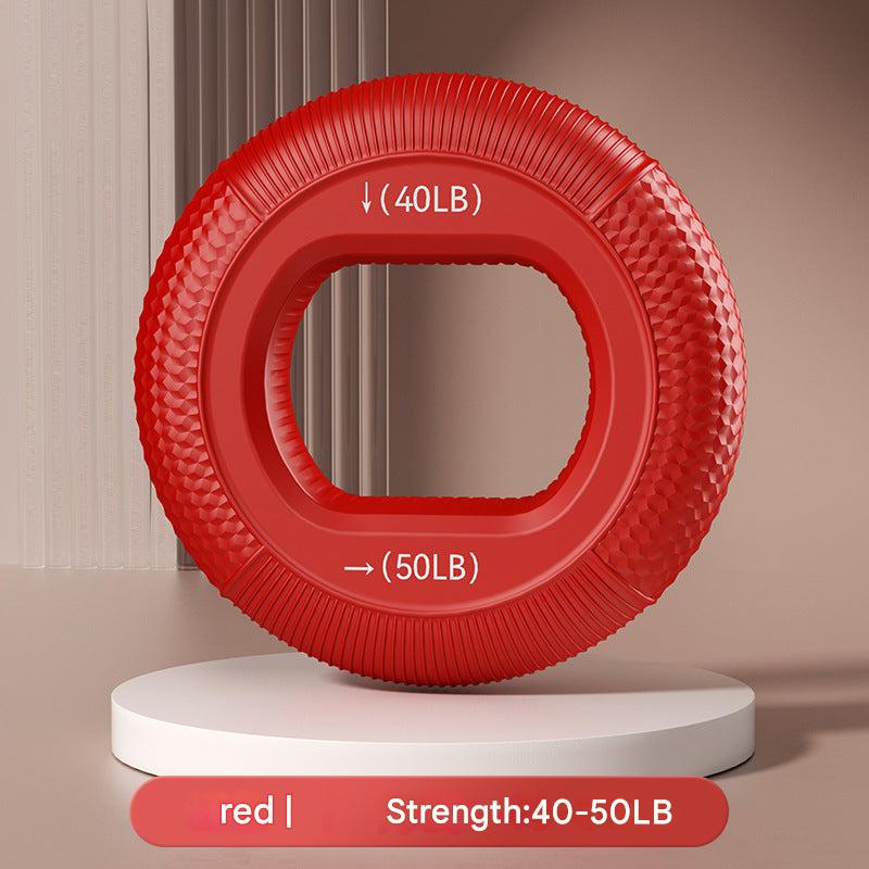 Various colour options of grip strengtheners