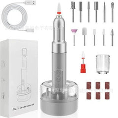 Different attachments for electric nail care tool