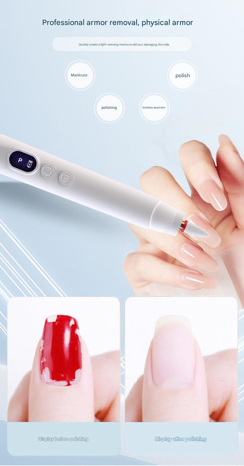 LED display of Compact Electric Manicure Machine