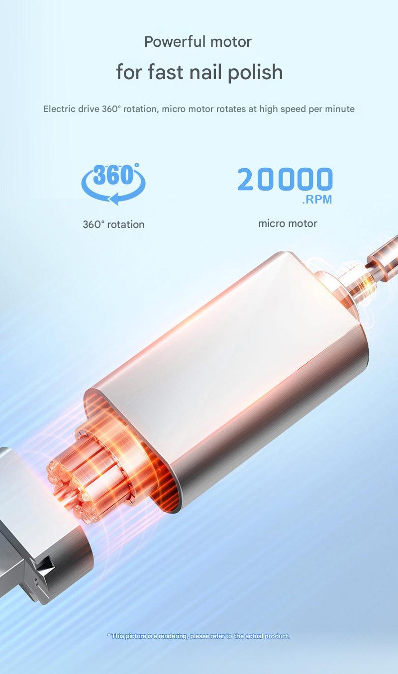 High-quality LED Manicure Machine in pink colour