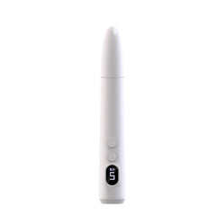 Electric nail file machine in use