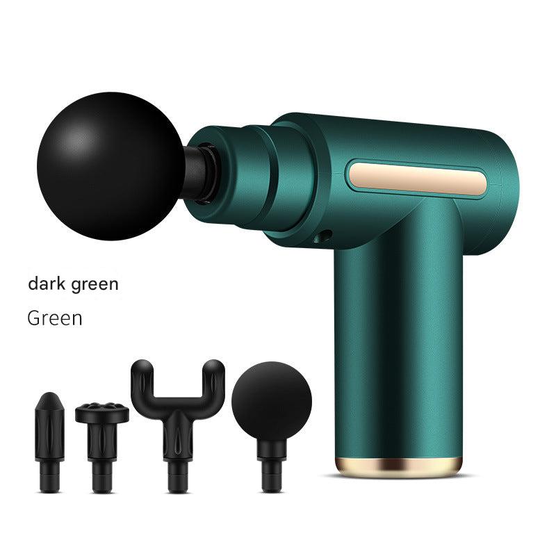 Rechargeable muscle relaxation massage gun front view
