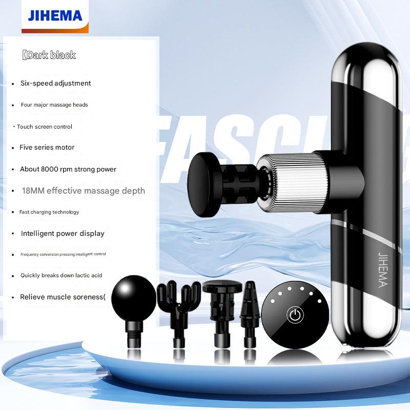 Rechargeable muscle relaxation massage gun front view
