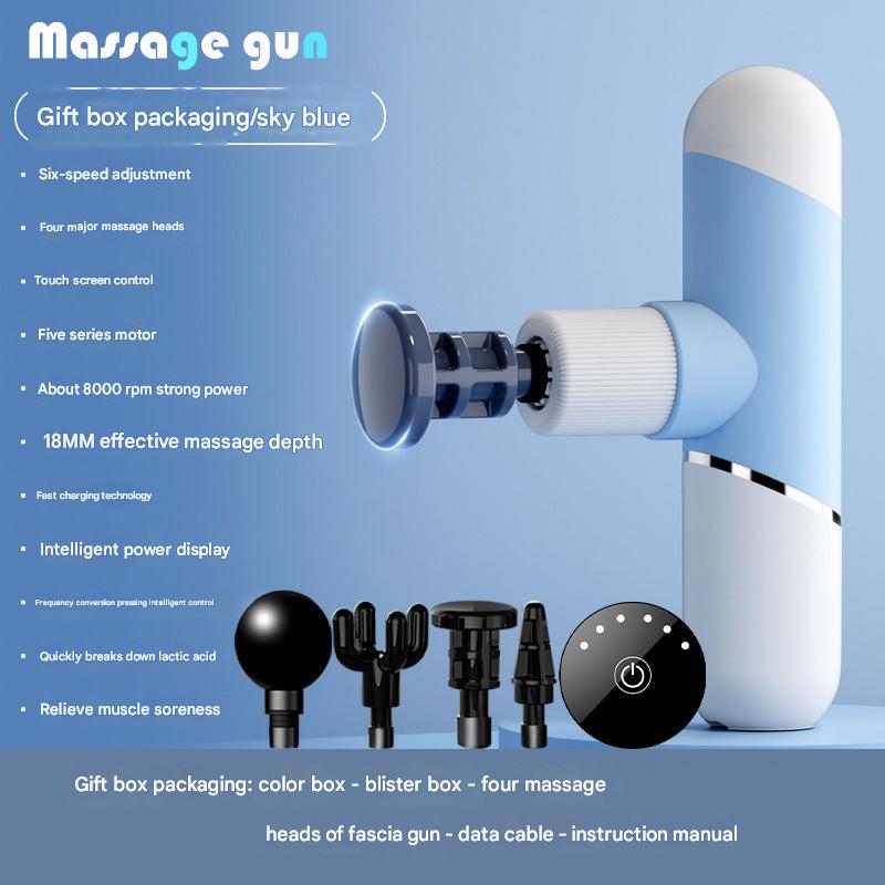 Compact electric massager with speed settings