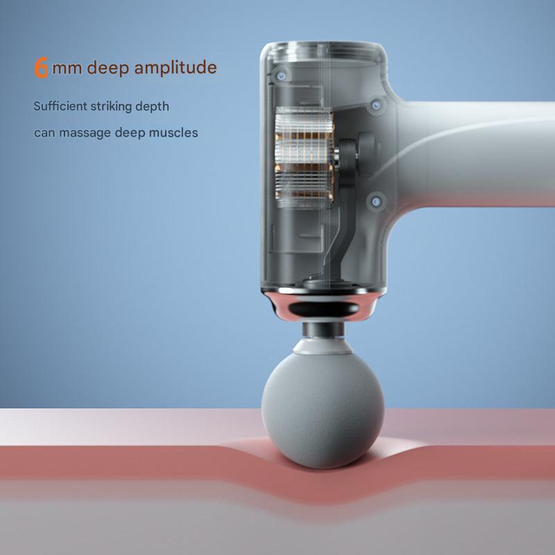Compact electric massager with speed settings
