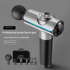 Various colour options of the massage gun