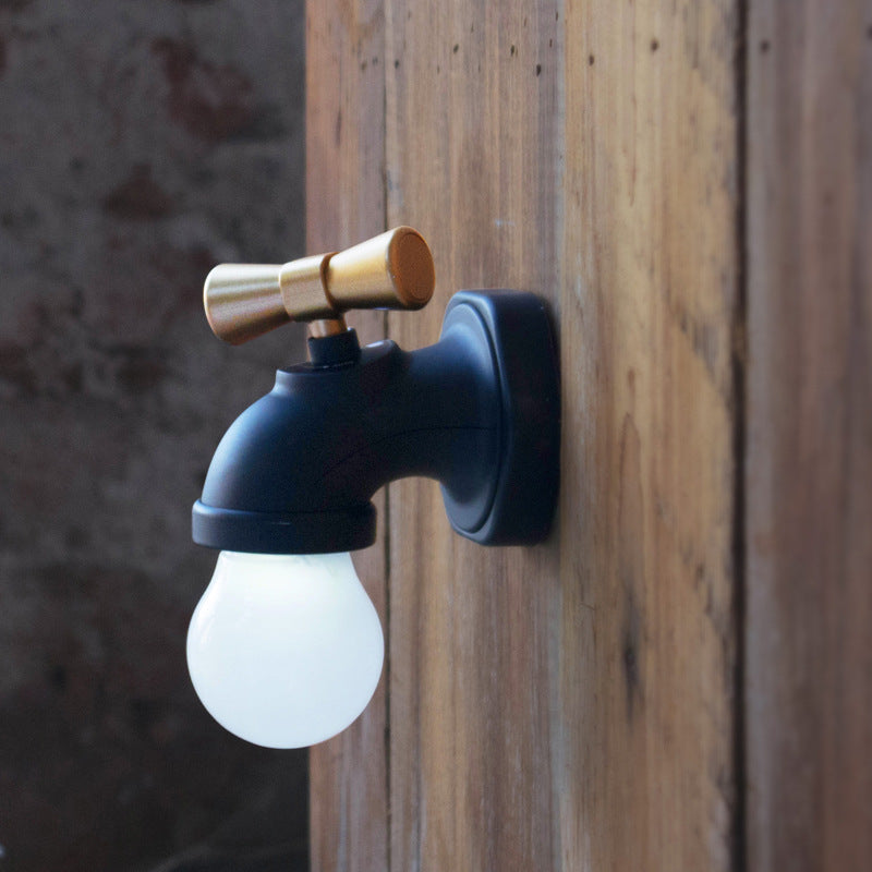 USB powered night lamp in various placements