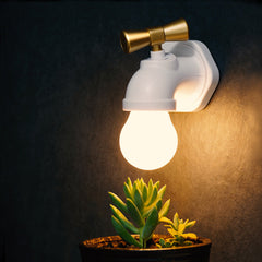 Smart sensor lamp activated by touch