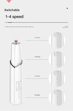 Portable electric nail care tool for easy use