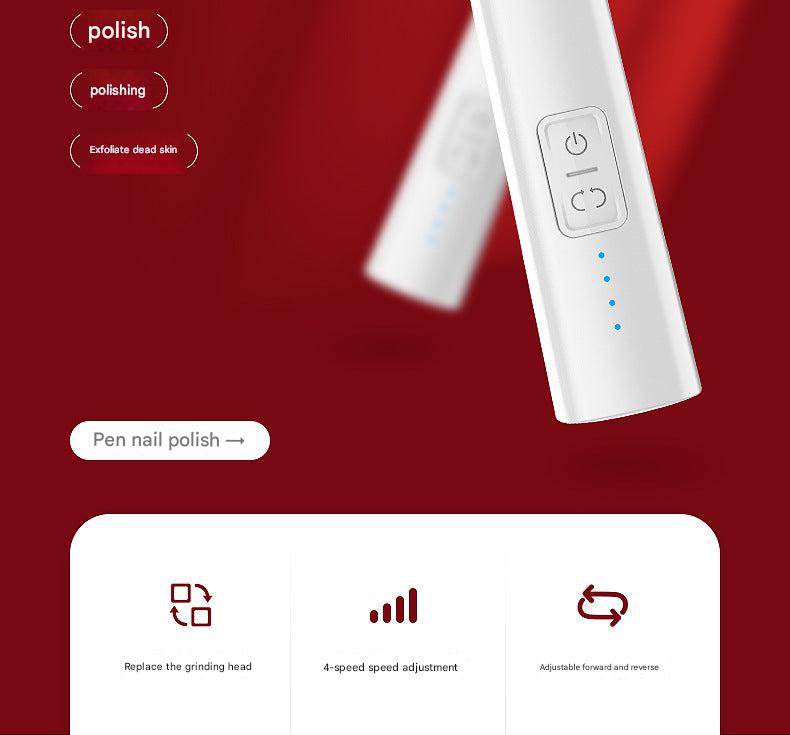Rechargeable beauty gadget for nails