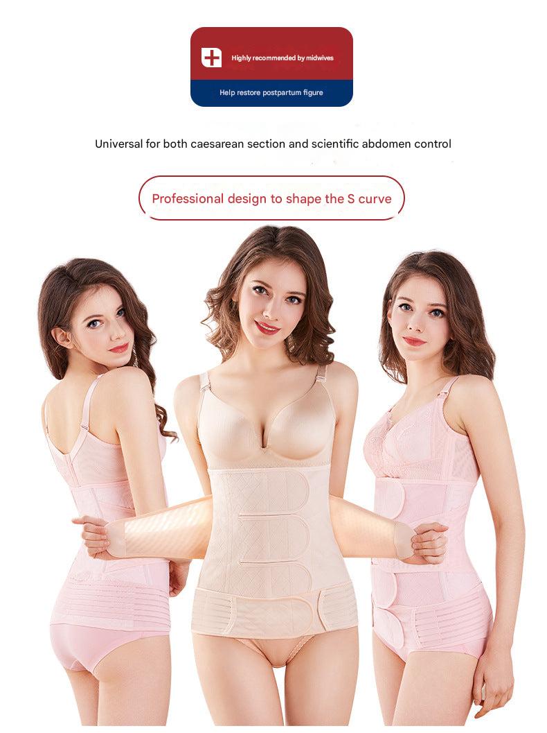 Postpartum wrap providing abdominal support