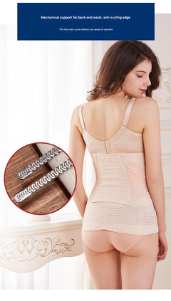 Cotton belly wrap with comfortable fit