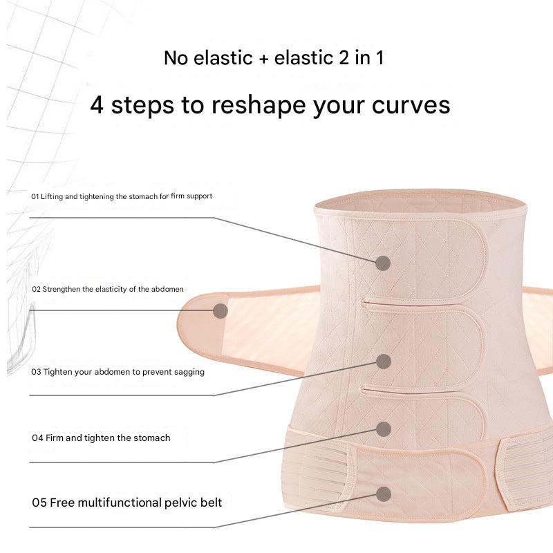 Comfortable belly support wrap in everyday use