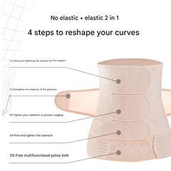 Comfortable belly support wrap in everyday use