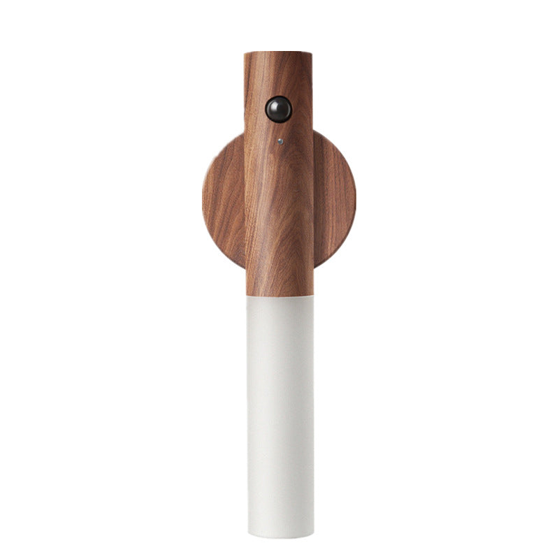 Stylish white walnut LED night light