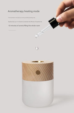 Modern LED Night Light with Aroma Diffuser - Image 1