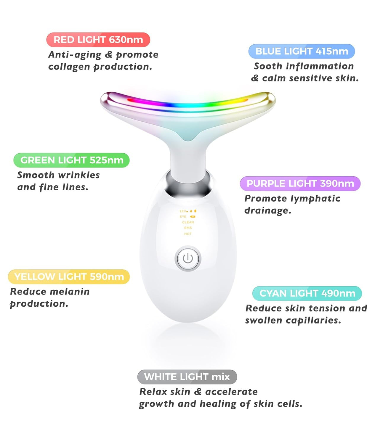 KAKUSAN neck massager detailed specifications view