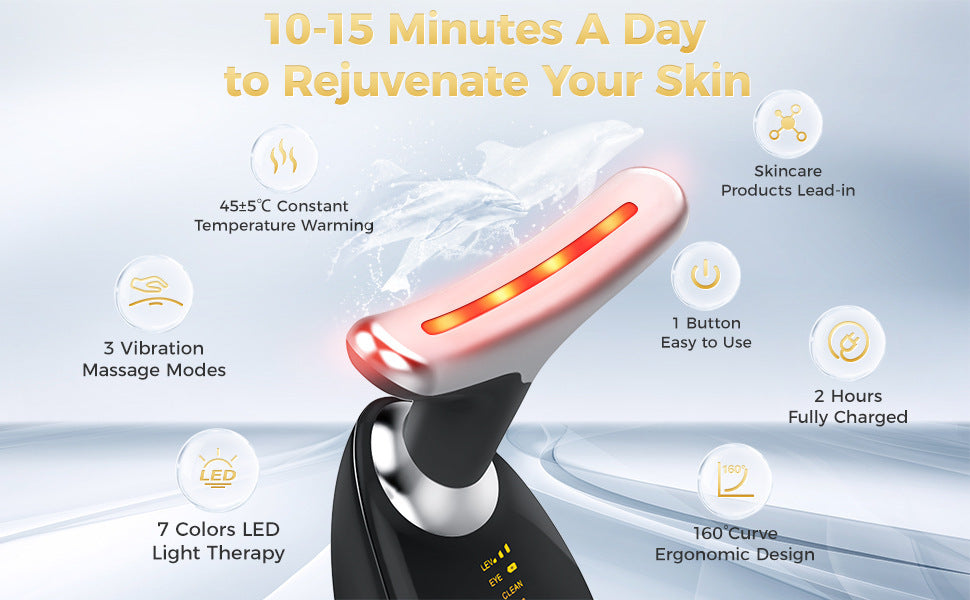 KAKUSAN neck massager side view showing design