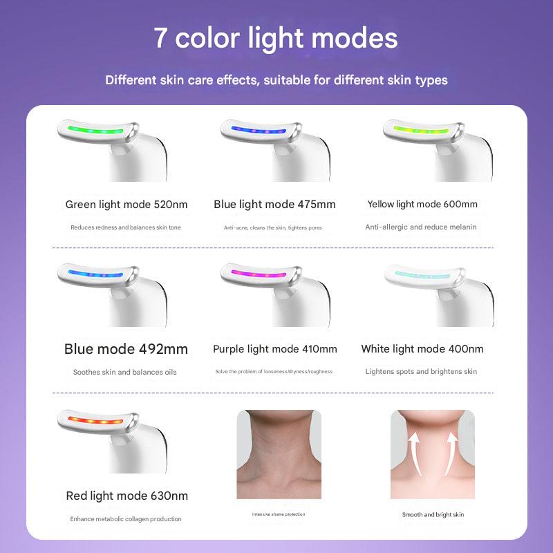 KAKUSAN neck massager displaying seven colour options