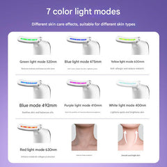 KAKUSAN neck massager displaying seven colour options