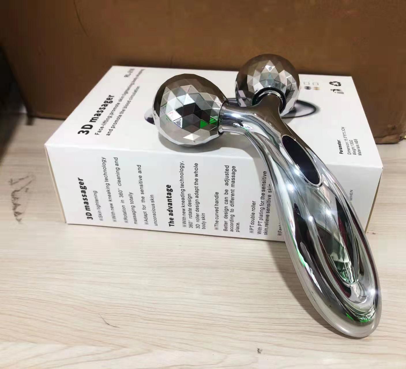 Portable non-electric facial massager