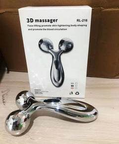 Close-up of the facial roller's design