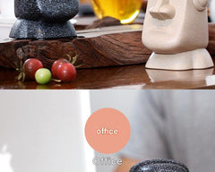Easter Island Moai Bluetooth speaker detail
