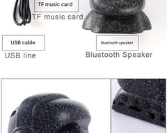 Easter Island Moai Bluetooth speaker with smartphone