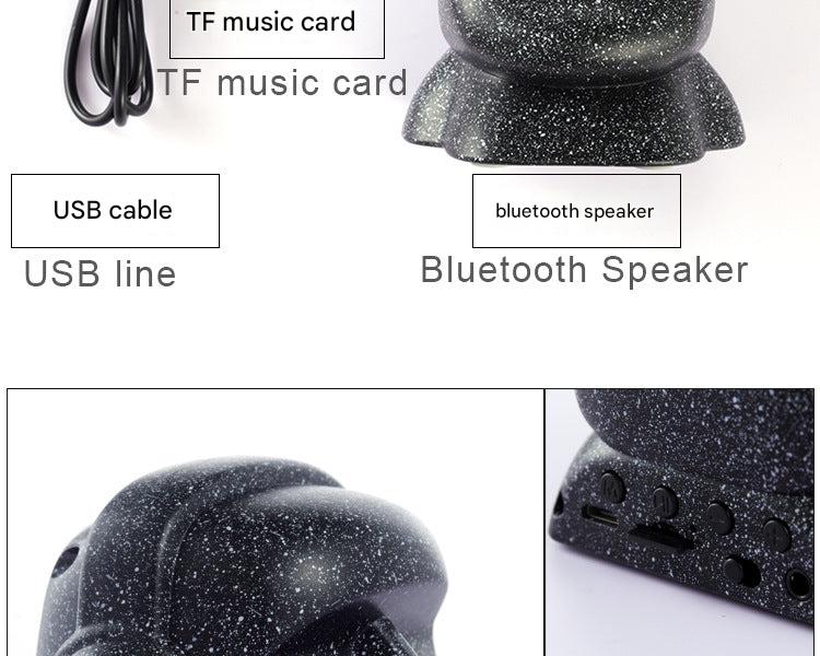 Easter Island Moai Bluetooth speaker with smartphone